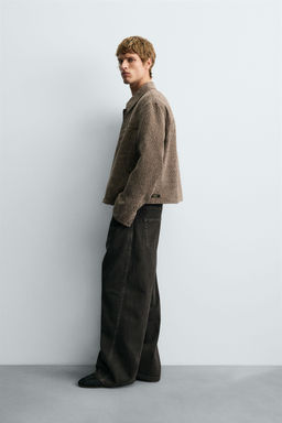 TEXTURED JACQUARD JACKET - Zara фото 4