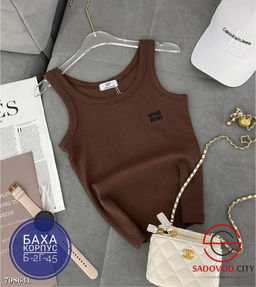 майка женская с логотипом - Bruno фото 3