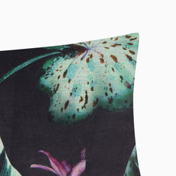 Наволочка декоративная Этель Tropical leaves 45х45см, полиэстер, велюр  фото 2