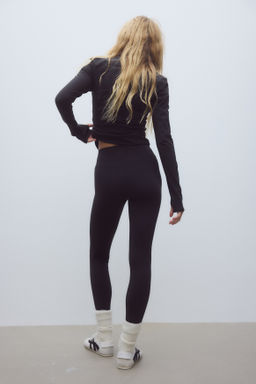 Leggings de deporte en polar con SoftMove - H&m фото 5