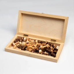 Шахматы деревянные, 29×29 см, король h=7.2 см, пешка h=4.5 см