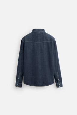 WESTERN DENIM SHIRT WITH POCKETS - Zara фото 8
