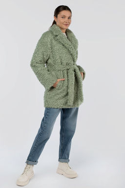 Пальто ЭКО-МЕХ утепленное Термофинн 150 - El podio фото 4