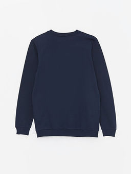 Bisiklet Yaka Brawl Stars Bask?l? Uzun Kollu Erkek ?ocuk Sweatshirt - Waikiki фото 2