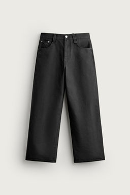 JEANS STRAIGHT RELAXED FIT / Negro - Zara фото 7
