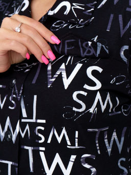 445 Туника "Черный"