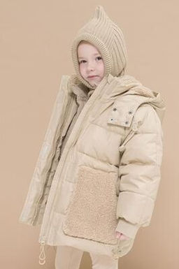 PELICAN, куртка для девочек, Песочный