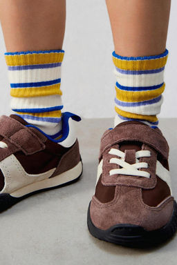 2-PACK OF STRIPED LONG SOCKS - Zara фото 5