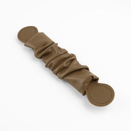 Цена за 3 шт. Ручка для сумки, пришивная, 18 3,5 см, цвет коричневый - Арт узор фото 2