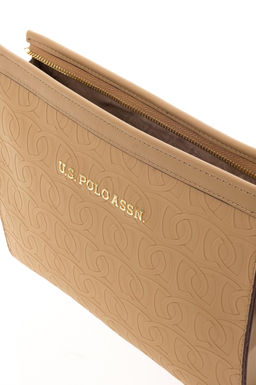 U. S. Polo Assn Женская темно-бежевая сумка через плечо - U.s. polo assn фото 5