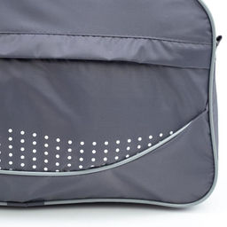 Сумка спортивная на молнии, наружный карман, цвет серый - Simaland фото 4