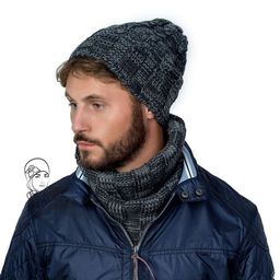 ГУСТАВО к-т шапка, снуд мужские - Landre фото 7