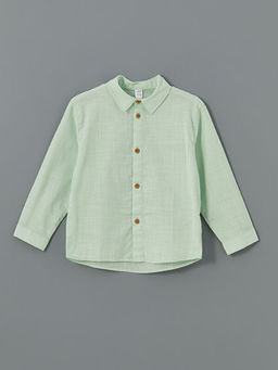 Basic Poplin Erkek ?ocuk G?mlek
