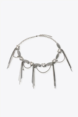 BELT WITH HEART CHARM CHAINS - Zara фото 3