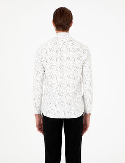 Gri Slim Fit Uzun Kollu G_mlek