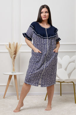 Халат женский Натали 9243 из хлопка  фото 3