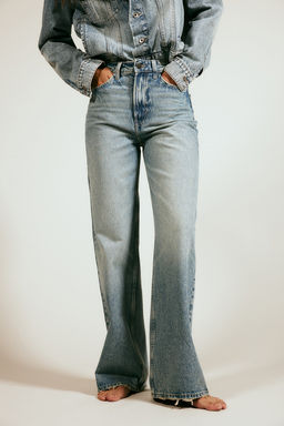 Wide Ultra High Jeans - H&m фото 2
