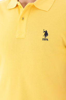 Мужская желтая базовая футболка Неожиданная скидка в корзине - U.s. polo assn фото 7