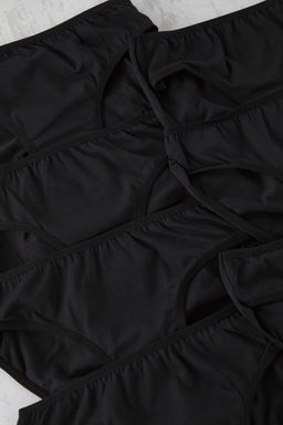 Trendyolmilla Mavi-Cok Renkli 7li Paket Pamuklu Klasik Orme Kulot THMSS25KU00029  фото 5