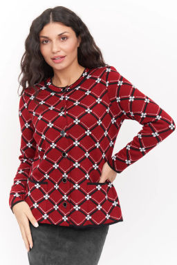 ЗЛАТА Жакет М 3171/красный