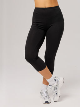 Трикотажные женские бриджи LINGEAMO черные КБ-24 (7)  фото 7