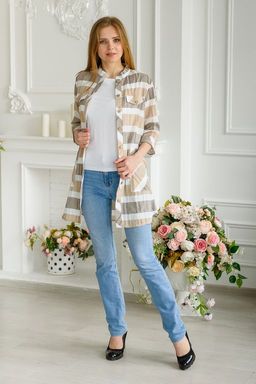 Туника женская Жатка бежевый