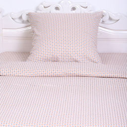 Постельное бельё 1,5сп Виши, цвет бежевый, 150х210см, 150х210см, 70х70 см, бязь, 120 г/м, хлопок 100% - Атра фото 2