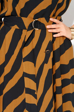 Платье Liliana 1418Н карамель+черный  фото 5