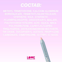 Карандаш для глаз Love Generation Color Bunny 10 дуохромный серебристо-голубой гелевый  фото 12