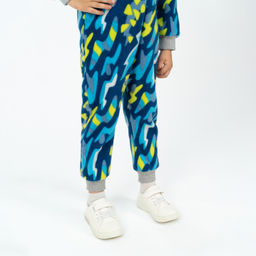 Комбинезон детский синий абстракиция 279(ш) (128, 64)