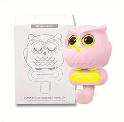 Крючок настенный сова декоративный самоклеящийся