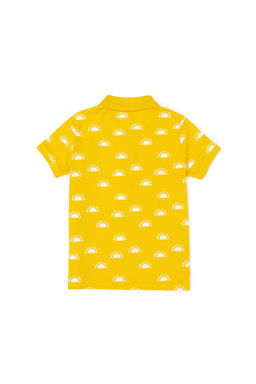 Шафрановая футболка для мальчика - U.s. polo assn фото 2