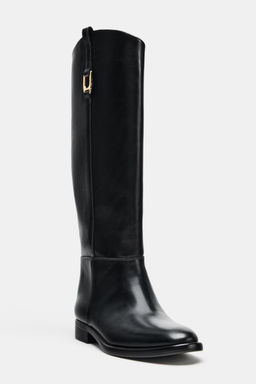 FLAT RIDING BOOTS