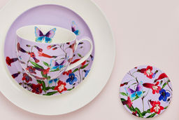 Чашка с блюдцем Пенстемоны, 0,4 л - Maxwell & Williams фото 8