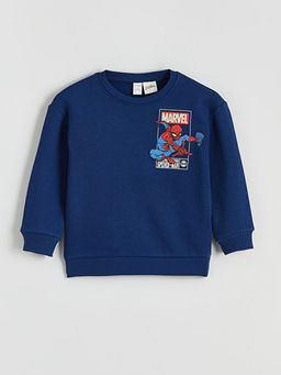 Spider-Man Bask?l? Erkek ?ocuk Sweatshirt