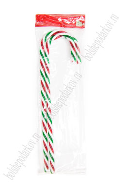 Новогодние украшения 28,5 см Леденец (2 шт) SF-1692, №1 - Больше подарков фото 3