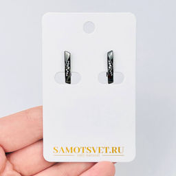 Швензы для сережек с Фианитами - Радуга самоцветов фото 2