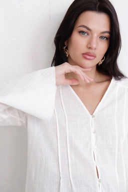 11209 Блуза из хлопка - Martichelli фото 7