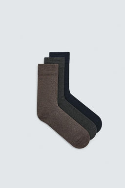 CALCETINES ESTRUCTURA LIGERA PACK 3 / varios