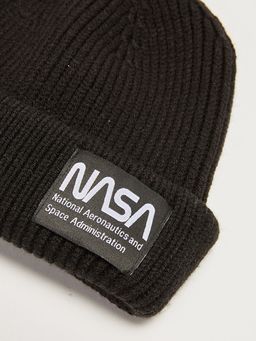 Мужская трикотажная шапка с принтом Nasa