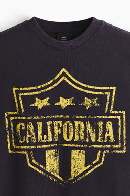 Camiseta boxy Oversized Fit - H&m фото 13