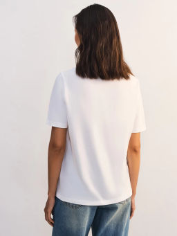 Базовая футболка из хлопка REGULAR0526-1 / Zarina