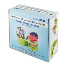 Gamma UP-01 Подставка универсальная 21 см х 19.5 см х 7 см в картонной упаковке СК/Распродажа для инструментов и товаров для хобби