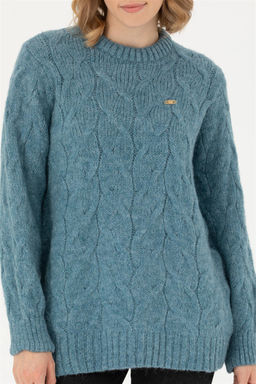 Женский свитер с круглым вырезом Petrol Неожиданная скидка в корзине - U.s. polo assn фото 6