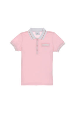 K_z _ocuk A__k Pembe Polo Yaka Ti__rt Sepette S_rpriz _ndirim
