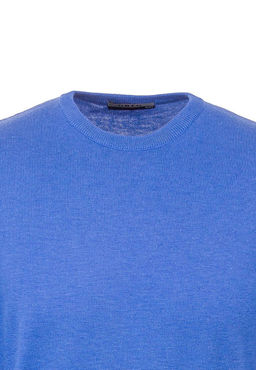 Джемпер мужской GREG G121-135299 (голубой меланж)  фото 2