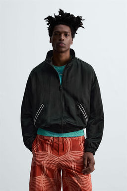 EMBROIDERED BOMBER JACKET OTIS KWAME KYE QUAICOE - Zara фото 2