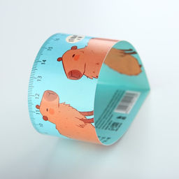 Цена за 10 шт. Линейка-закладка, картон, 25 см Капибара - Artfox фото 3