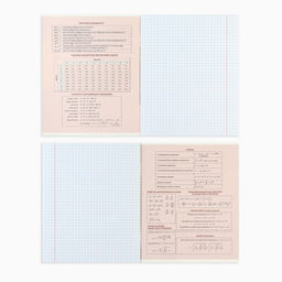 Тетрадь в клетку, предметная, 48 л., на скрепке, А5 «Аниме. Алгебра»