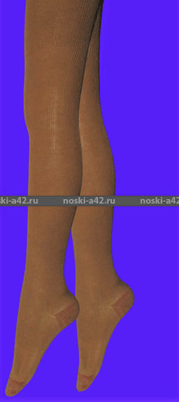 Цена за 5 шт. Ажур колготки для бабушек в рубчик 52-54 (рост 152-158)  фото 3